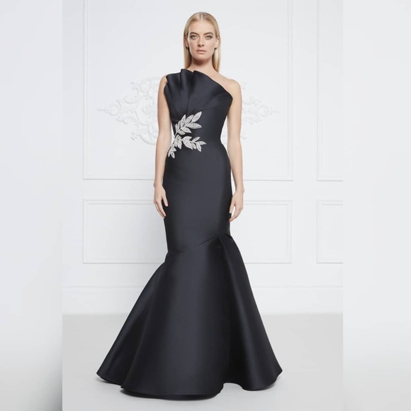 Frascara Gown! Worn once! Silver/Grey - Picture 4 of 4